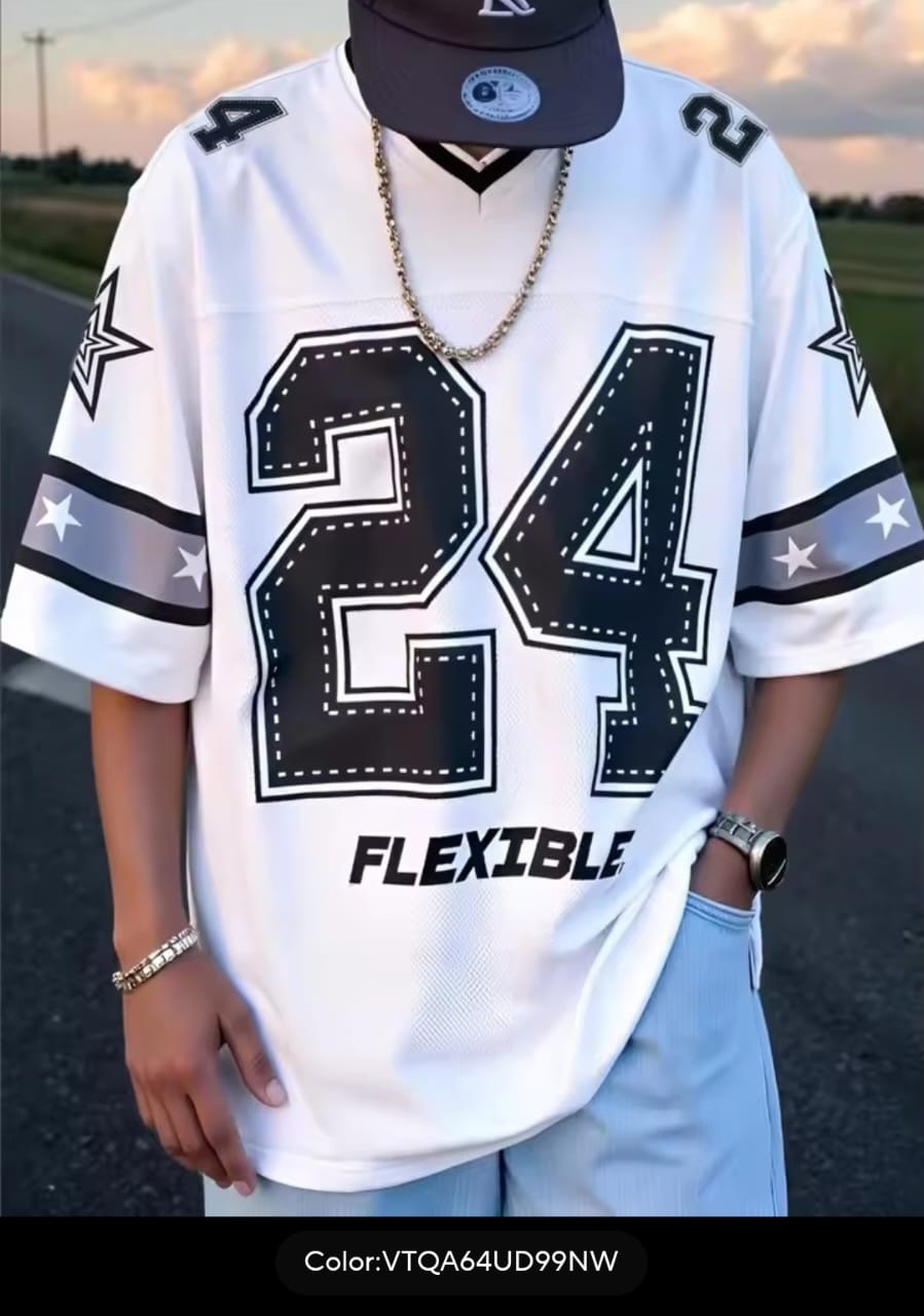 2026 summer new men’s v-neck T-shirt