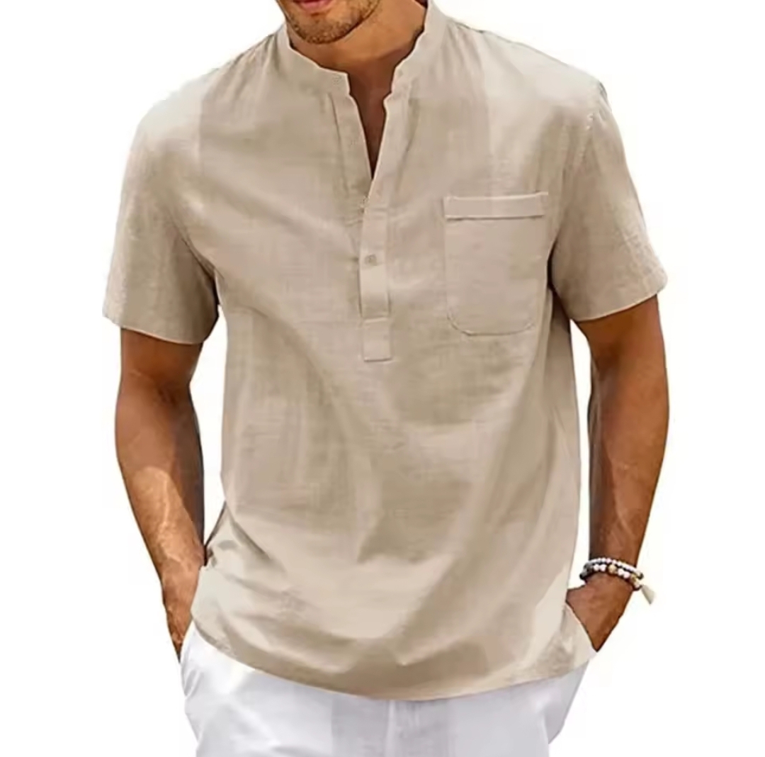 Cotton linen shirt