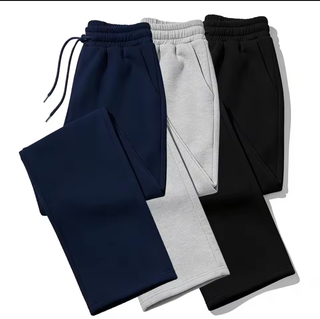 Men's Sweatpants straight fit joggers for sports and streetwear