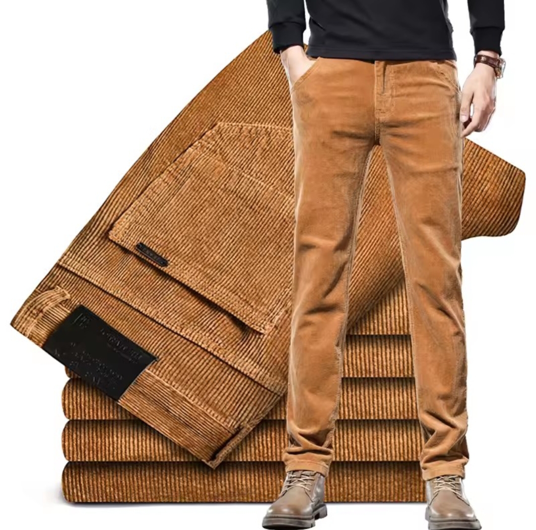 4 colors corduroy casual pants